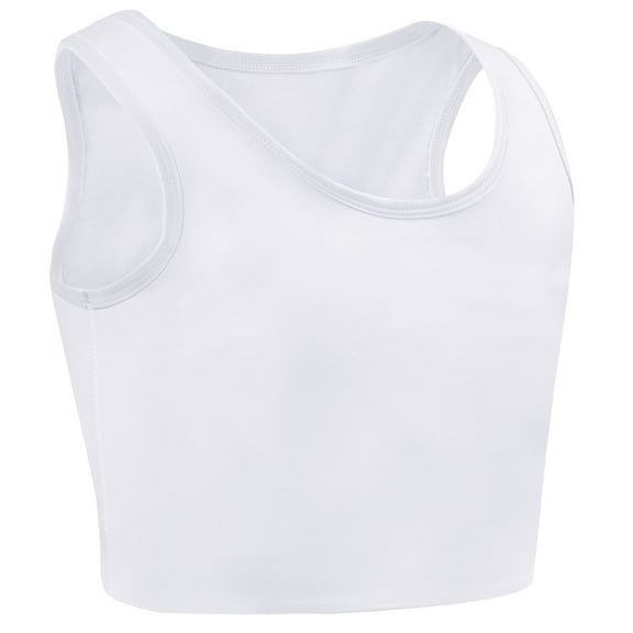 CuteStreet Chest Binder Pull On Closure Breathable and Strong Compression Bra Binder Tank Top