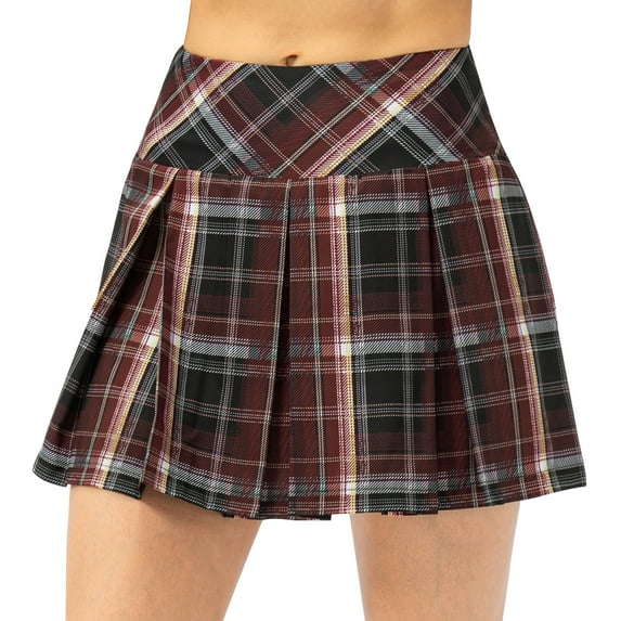 CuteStreet Women's Tennis Skirts Pleated Athletic Skirts with Pockets Skirts Running Tennis Workout Sports Skorts