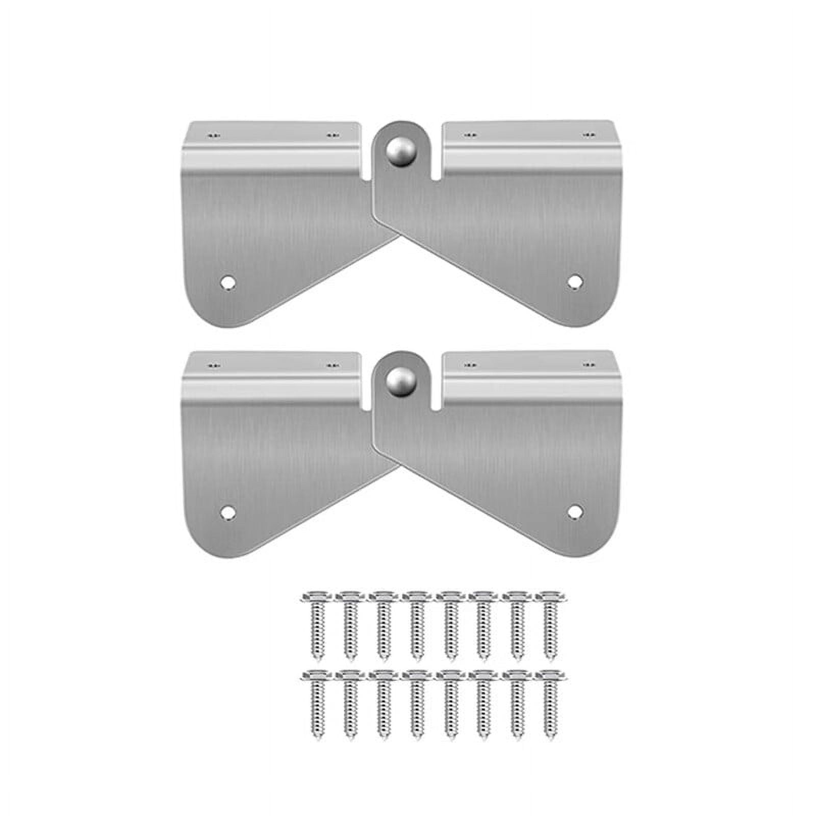 Cuteam 1 Set Gutter Extension Hinge Downspout Extension Flip-Up Hinge