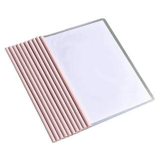 50Pcs Texture Paper Binding Covers, 8.5x11, 8 Mil 65 Lb, Silver