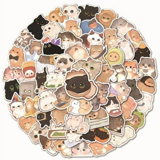 Kawaii Cat Reusable Sticker Booklet, Custom Sticker Organizer Book, Cute  Sticker Book, Gift for Cat Lover, A5 Sticker Collecting Book 
