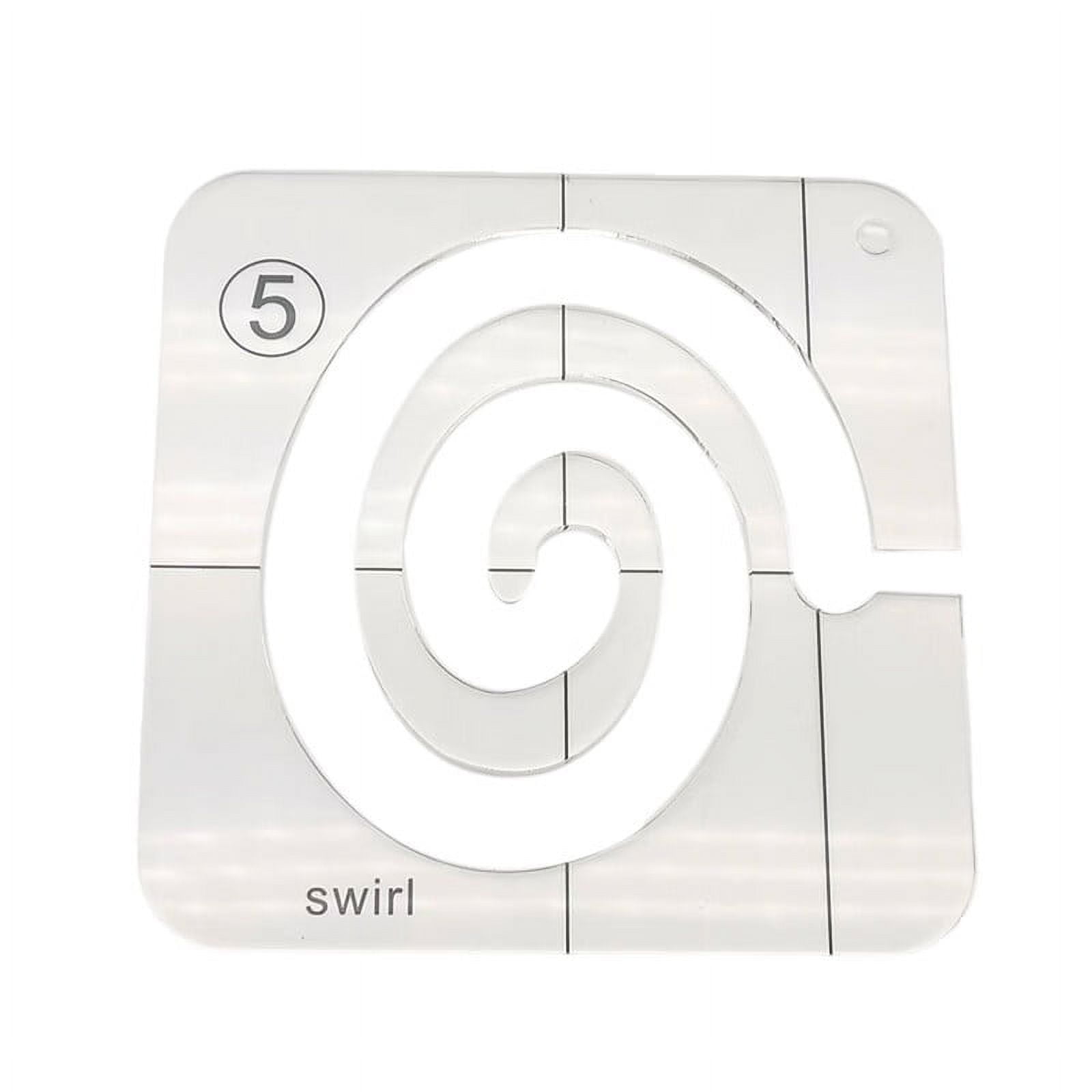 Cuteam Acrylic Quilting Template Pratical Free Motion Quilting Ruler