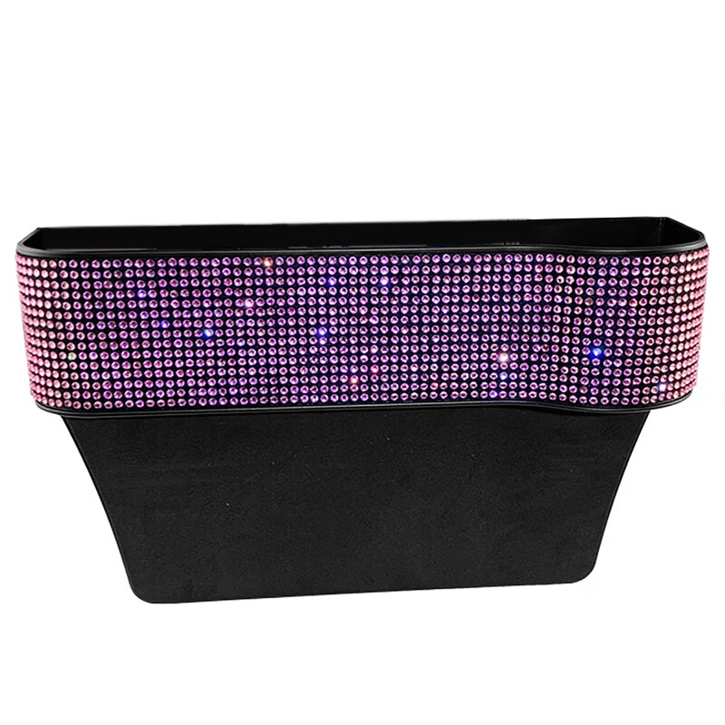 Cuteam Car Seat Console Side Storage Box with Cup Holder Large Capacity