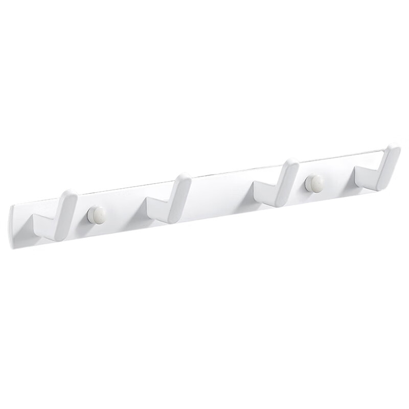 Cuteam Hook,Bathroom Wall Hook Lshaped Hook Free Punching Coated Closet Organization Bags Keys