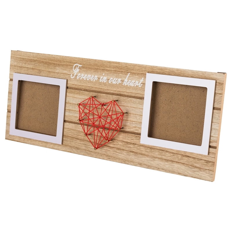 Cuteam Wooden Love Photo Frame Ornaments Enhance Your Space with Style