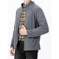Cuteduck Jacket for Men Polar Fleece Soft Casual Warm Zipper Coat SXXL