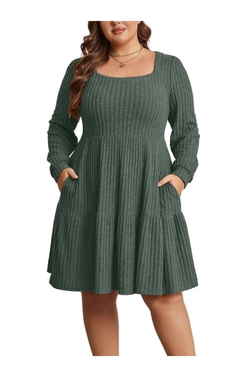 Girls Plus Size Holiday Dress