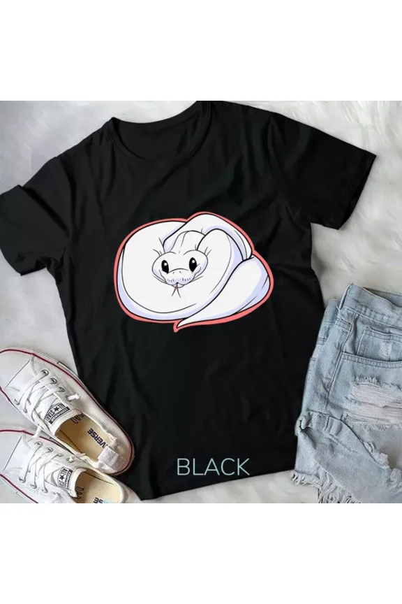 Cuteness Ball Python Unisex T-Shirt Unisex S-5XL Hot Trending Shirt, Vintage Birthday Gift