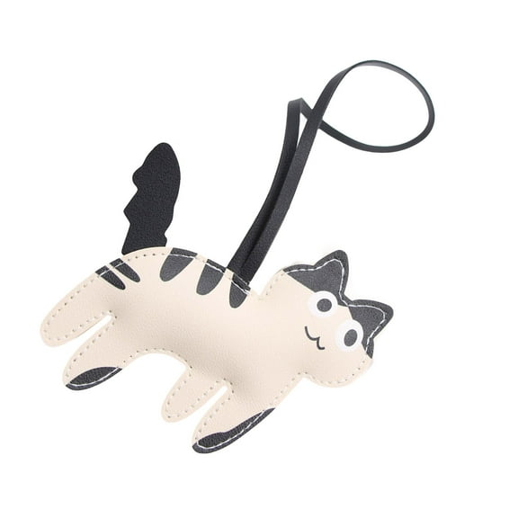 Cuteness PU Leather Backpack Charm Stylish Bag Pendant PU Texture Suitable for Youthful Women and Students Present