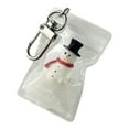thumbnail image 1 of Cuteness Packing Snowman Keychain Pendant Suitable for Keys Phone Backpack Christmas Winter Holiday Gift with Festival Charm, 1 of 8
