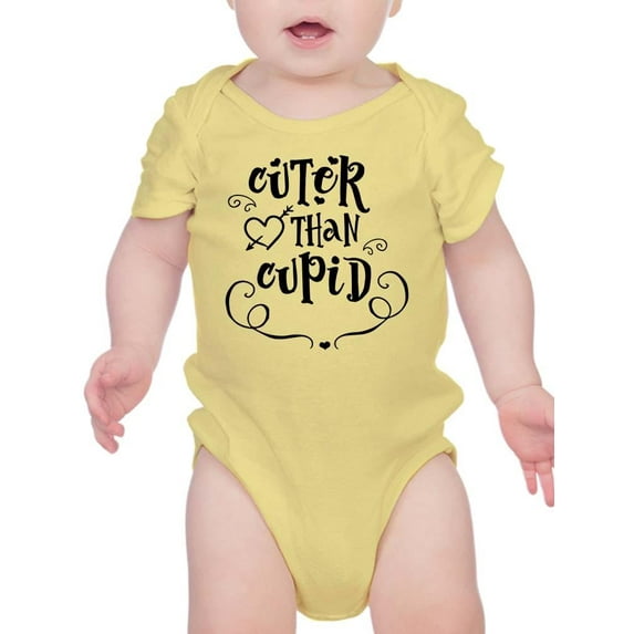 Cuter Than Cupid Bodysuit Infant -Smartprints Designs, 24 Months