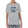 thumbnail image 1 of Cuter Version Of Dad T-Shirt Juniors -Smartprints Designs,  x-Large, 1 of 4