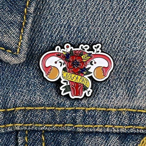 Cuterus Pin Uterus Pins Uterus Ovaries Pin Medical Pins Enamel Brooch ...