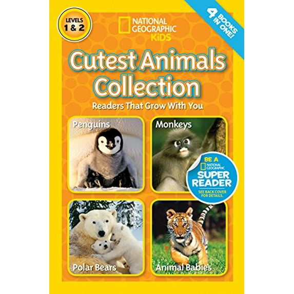 Pre-Owned Cutest Animals Collection (National Geographic Kids Readers, Levels 1 & 2): Readers That Grow with You (Paperback) 1426315228 9781426315220