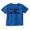 thumbnail image 1 of Cutest Big Brother Older Bro Youth T Shirt Tee Boys Infant Toddler Brisco Brands 4T, 1 of 5