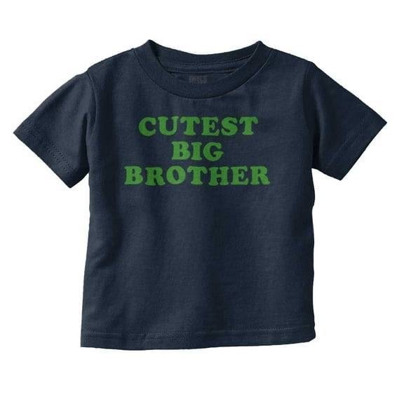 Cutest Big Brother Older Bro Youth T Shirt Tee Boys Infant Toddler Brisco Brands 6M