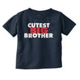 thumbnail image 1 of Cutest Big Brother Oldest Sibling Youth T Shirt Tee Boys Infant Toddler Brisco Brands 12M, 1 of 5