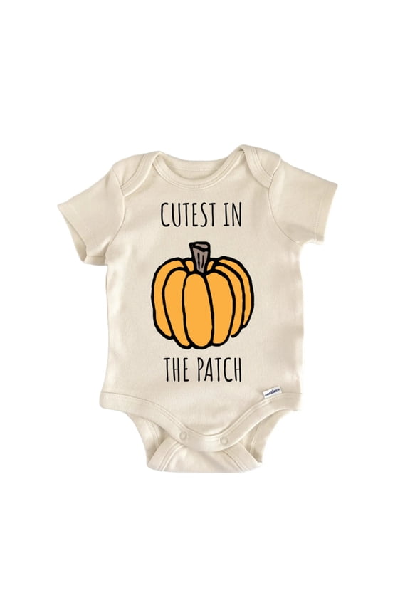 Cutest In The Patch Pumpkin Fall Infant Gift Baby Onesie®