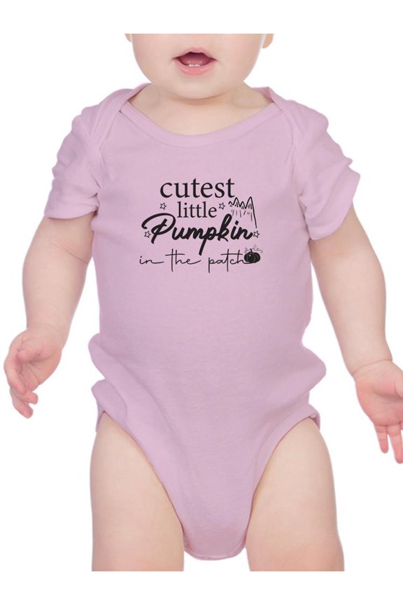 Cutest Little Pumpkin. Bodysuit Infant -Image by Shutterstock, Newborn
