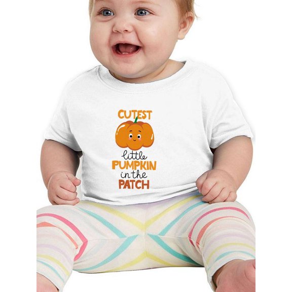 Cutest Little Pumpkin T-Shirt Infant -Image by Shutterstock, 24 Months