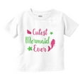thumbnail image 1 of Cutest Mermaid Ever Daughter Birthday Youth T Shirt Tee Girls Infant Toddler Brisco Brands 18M, 1 of 5