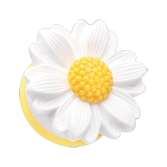 Cutesy Daisy Flower Single Flared Ear Gauge Plug Earrings