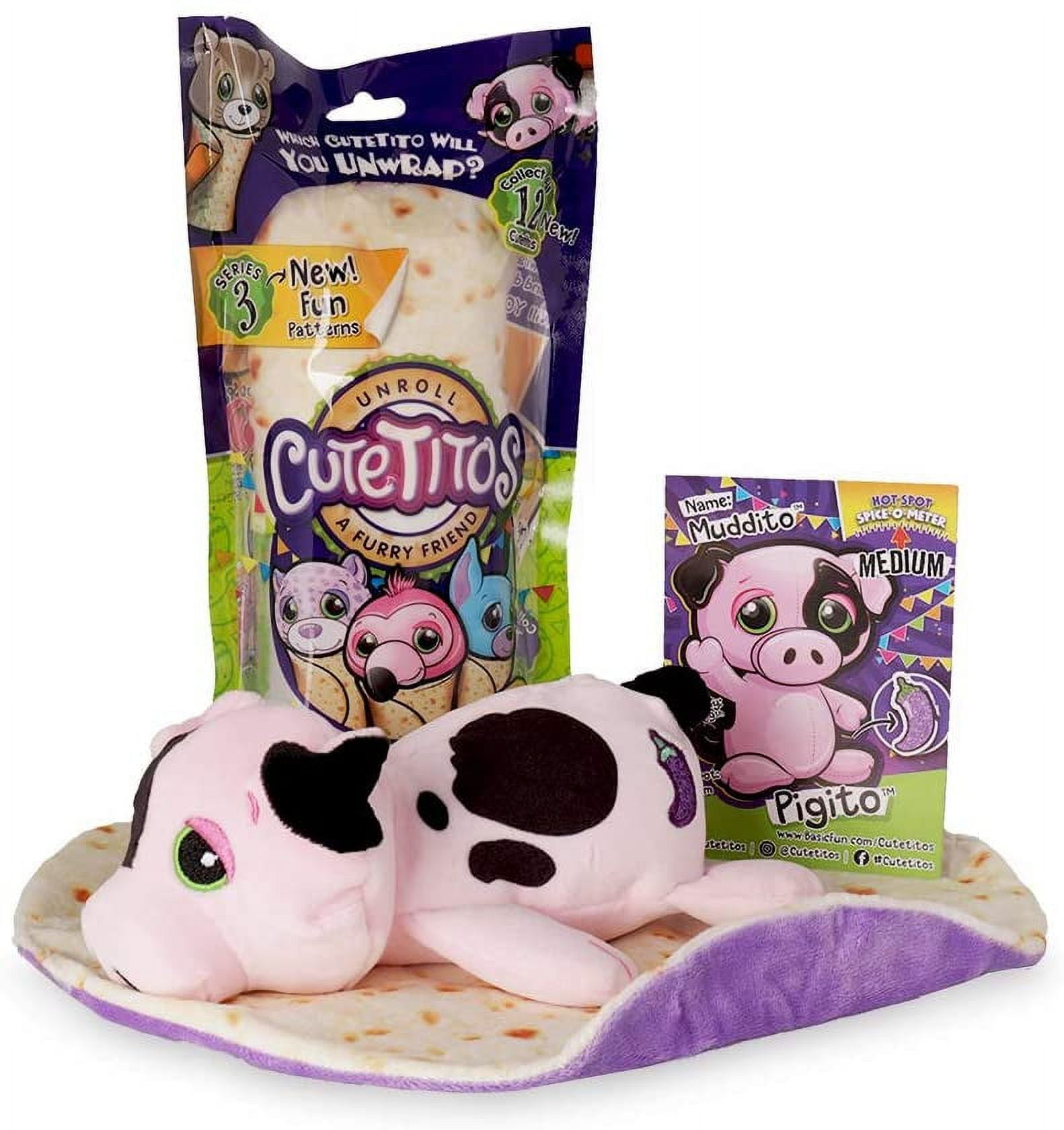 Cutetitos Mystery Stuffed Animals Collectible Plush Series 3