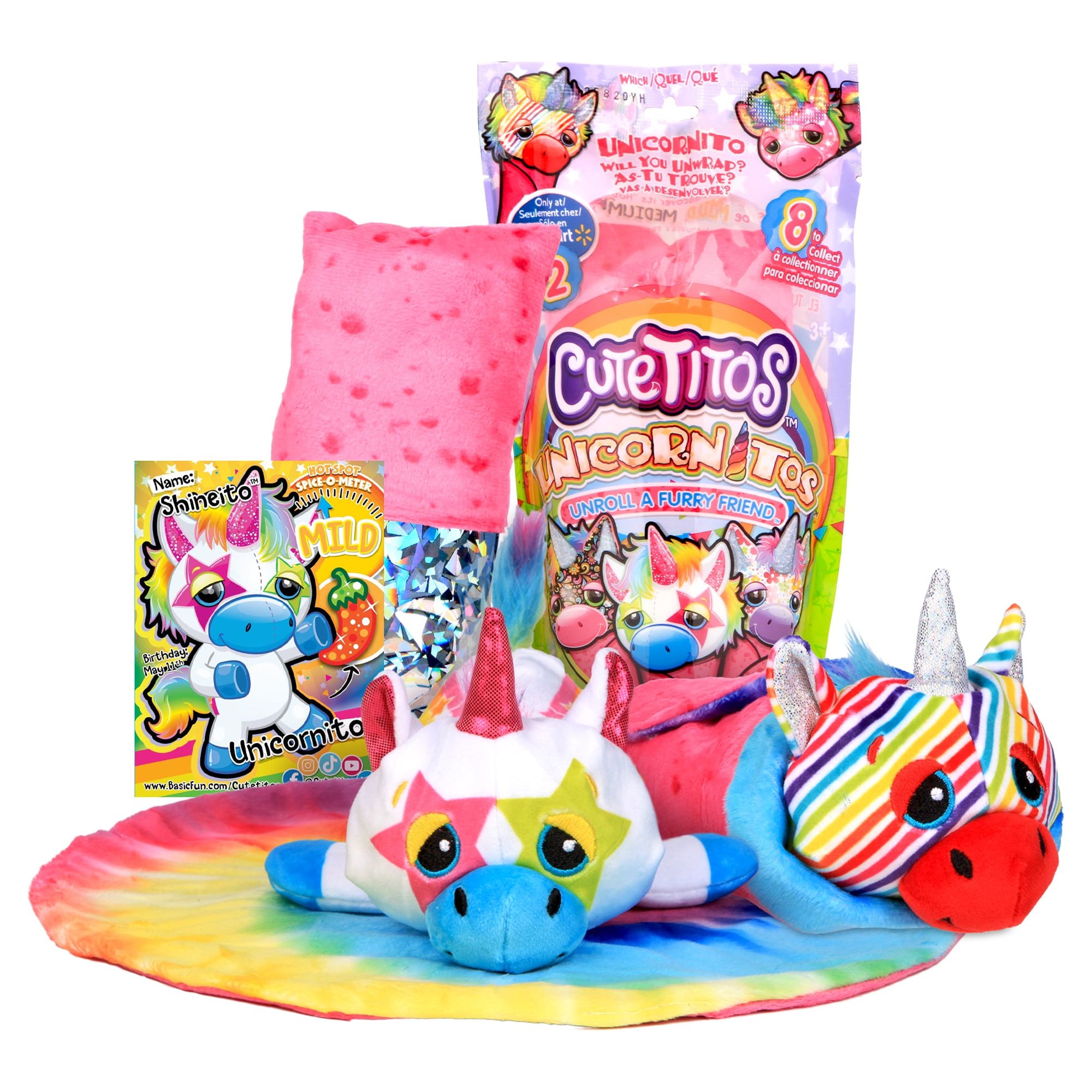Cutetitos Unicornitos - Surprise Stuffed Animals - Collectible Plush Unicorns (Styles May Vary) - image 1 of 10