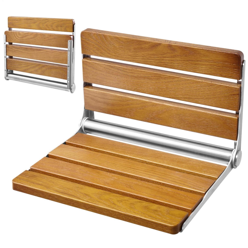 Foldable Teak Shower Bench