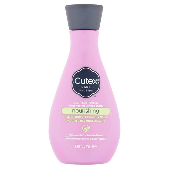Cutex Care Nourishing Nail Polish Remover, 6.7 fl oz