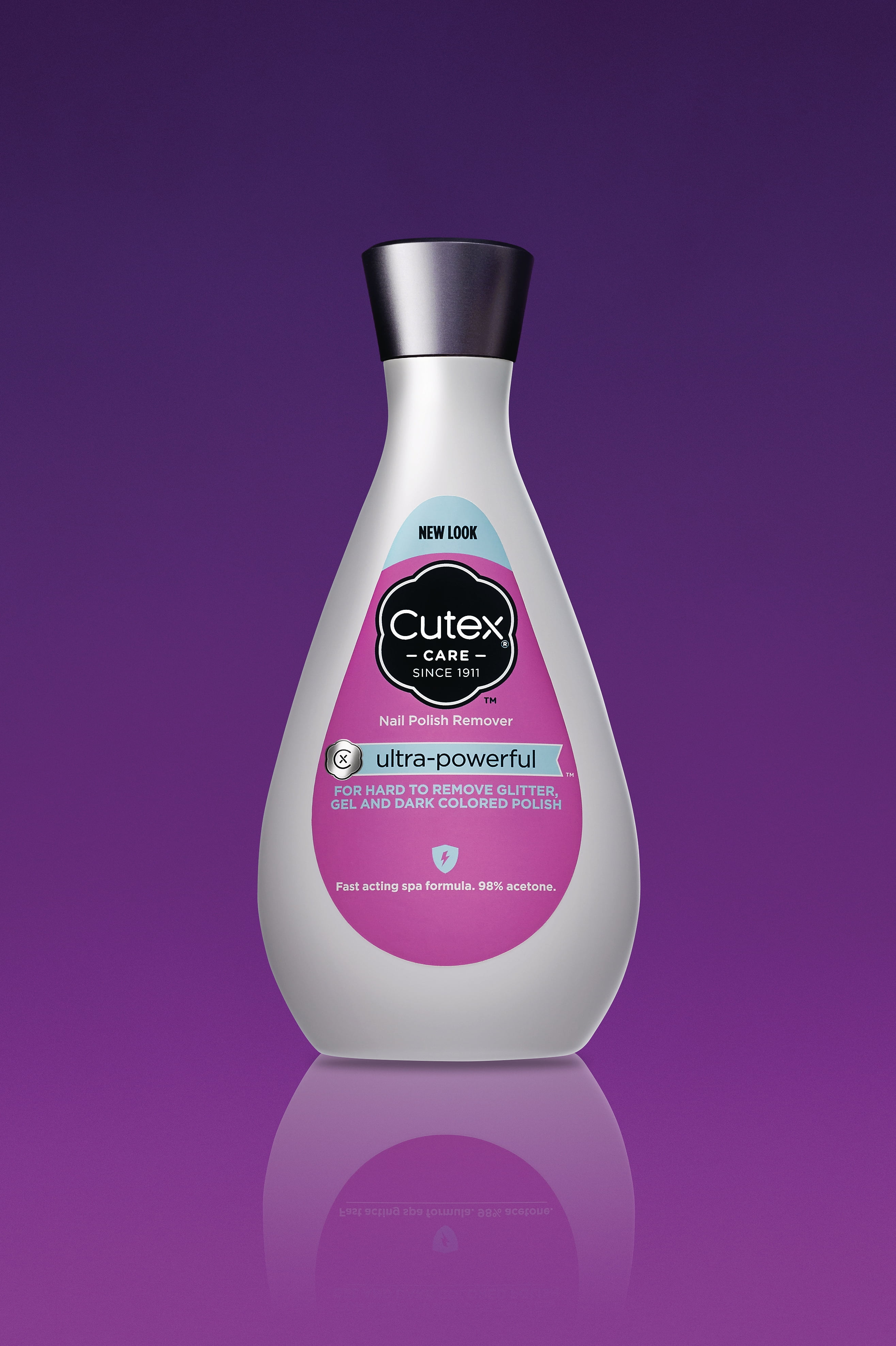 Cutex Care Ultra Powerful Nail Polish Remover, Cucumber Scent, 10.1 fl