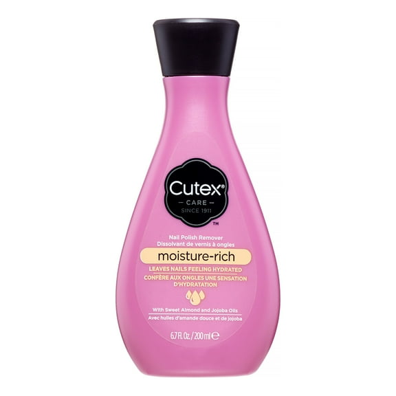 Cutex Moisturize-Rich Nail Polish Remover, 6.76 Oz