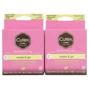 Cutex Swipe and Go Nail Polish Remover Pads (Pack of 2)