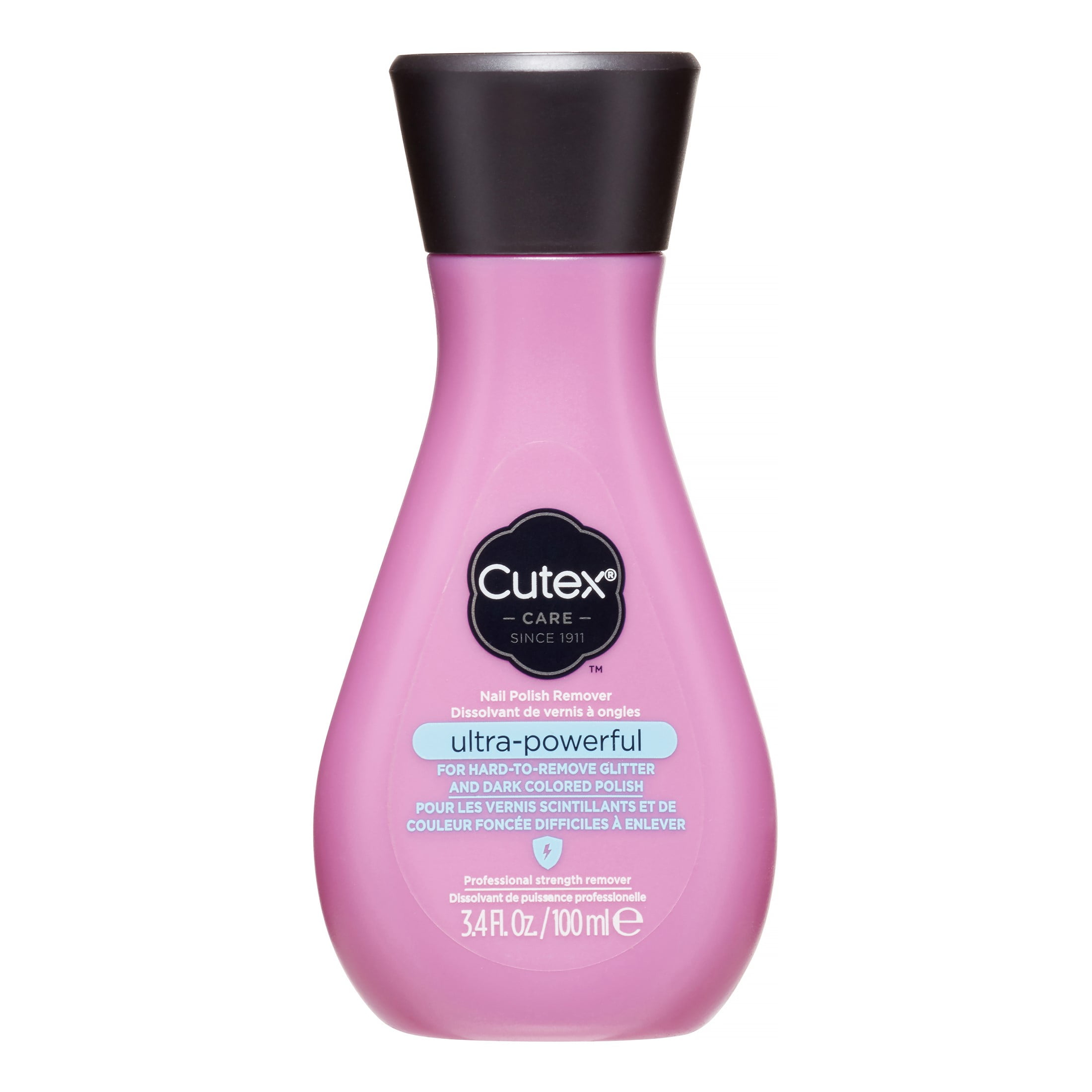 Cutex UltraPowerful Nail Polish Remover, 3.38 Oz