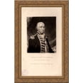 thumbnail image 1 of Cuthbert Collingwood, Baron Collingwood 24x16 Gold Ornate Wood Framed Canvas Art by Charles Turner, 1 of 2