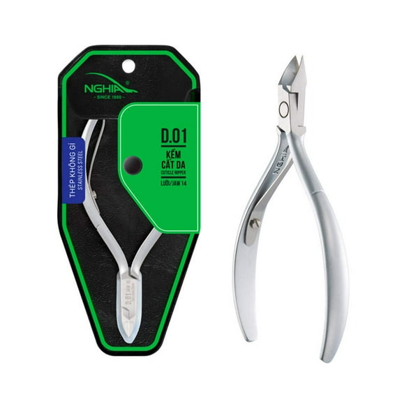 Cuticle Nipper - D-01-14 (Stainless Steel)