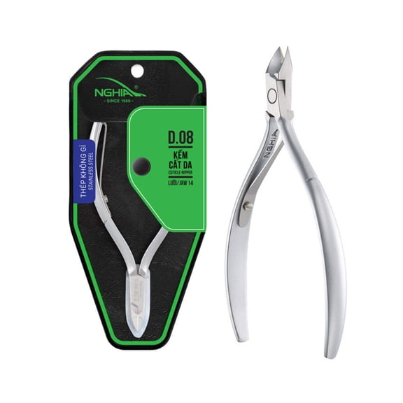 Cuticle Nipper - D-08-16 (Stainless Steel)