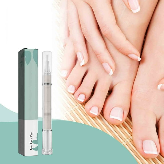 Cuticle Oil Pen, Nail Nutritional Oil Pen Liquid, Nail Cuticle Protector, Plant-Based Nail Oil with Vitamin E Nail, Nourishes & Protects Nails and Cuticles, Essential Daily Treatment, 4ml