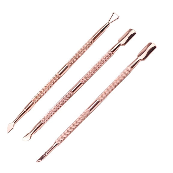 Cuticle Peeler Scraper Remove Gel Nail Polish and Cuticle Pusher and Spoon Nail Cleaner, Durable Pedicure Manicure Tools for Fingernails Toenails