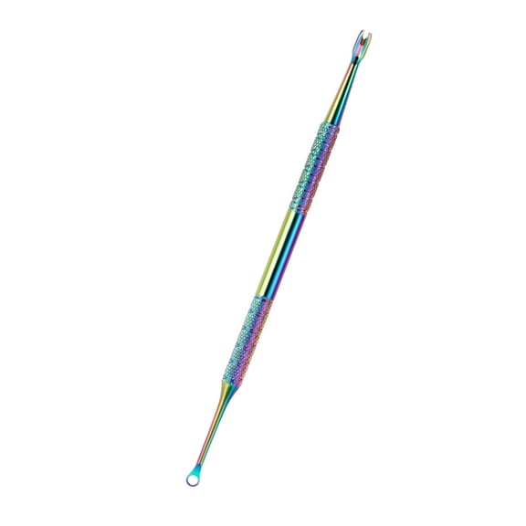 Cuticle Pusher Nail Polishs Remover Stainless Steel Nail Pusher Cuticle Scraper Manicure Tools Cuticle Care for Womens