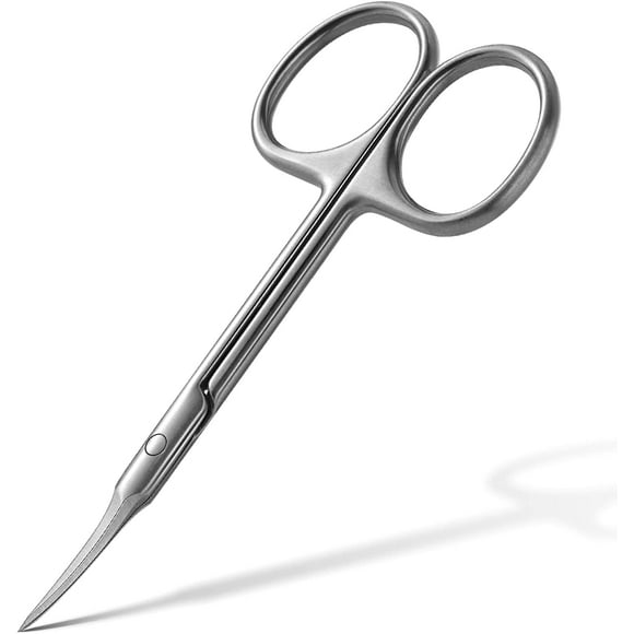Cuticle Scissors, Super Thin Scissors for Cutical Care Only, Professional Manicure Small Scissors, Stainless Steel Cuticle Cutter, 1 pcs