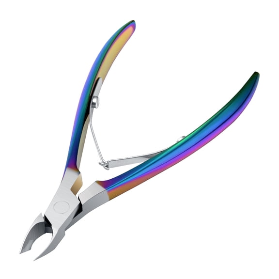 Cuticle Trimmer 3/4 Jaw Extremely Sharp Cuticle Nippers Scissors Stainless Steel Clippers Cutter Remover Pedicure Manicure Nail Tool