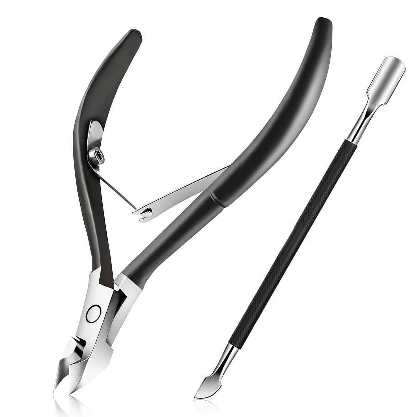 Cuticle Trimmer with Cuticle Pusher Easkep Cuticle Remover Cuticle
