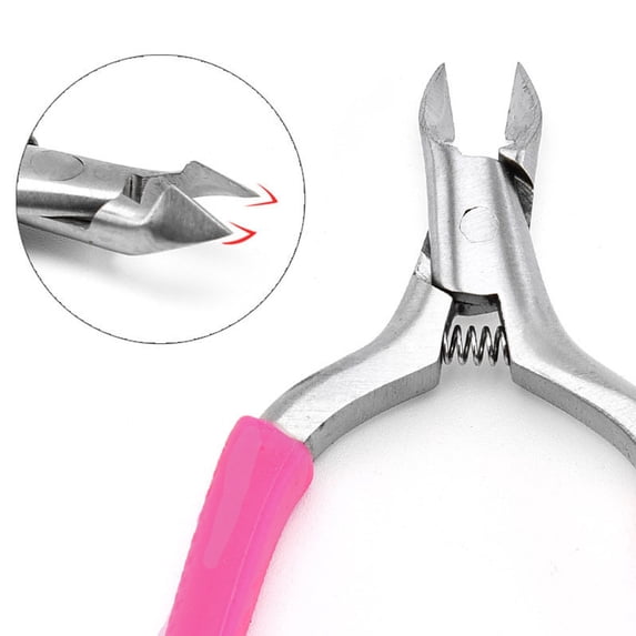 Cuticle Trimmer Stainless Steel Nail Manicure Pedicure Tools for Precise Fingernails Toenails Grooming