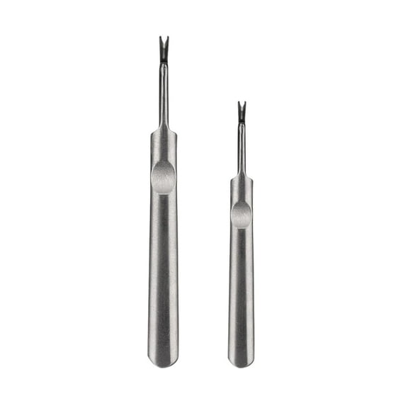Cuticle Trimmer with Cap, Cuticle Remover Tool, Nail Care, Precision V-Tip Blade (Pack of 2) Rarida