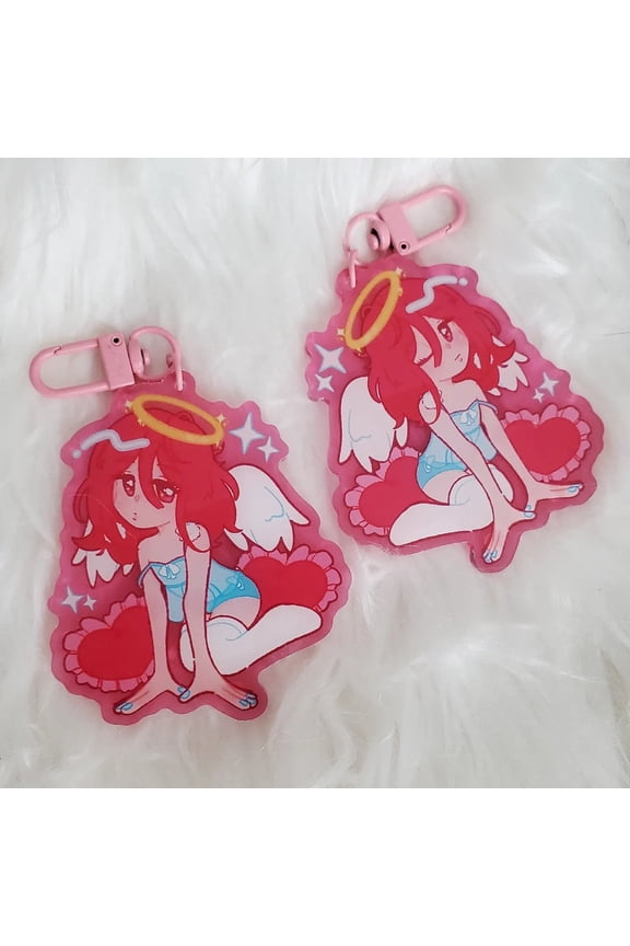 Cutie Angel Devil Charm (1 keychain)