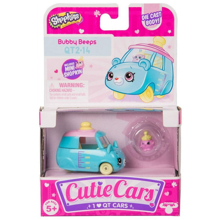 Cutie Car Shopkins Season 2, Single Pack Bubby Beeps 