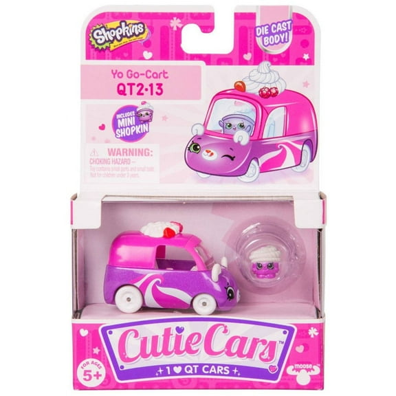 Cutie Car Shopkins Season 2, Single Pack Yo Go-Cart Electronic Pet