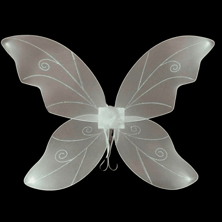 Cutie Collections White Fairy Wings for Adults with easy Strap 34
