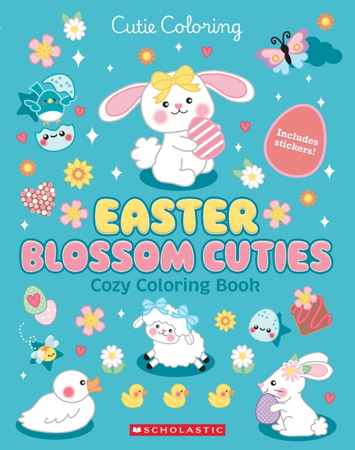 Cutie Coloring Easter Blossom Cuties, (Paperback)